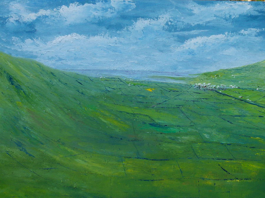 Impressionism Painting - On the road to Dingle   Original SOLD by Conor Murphy