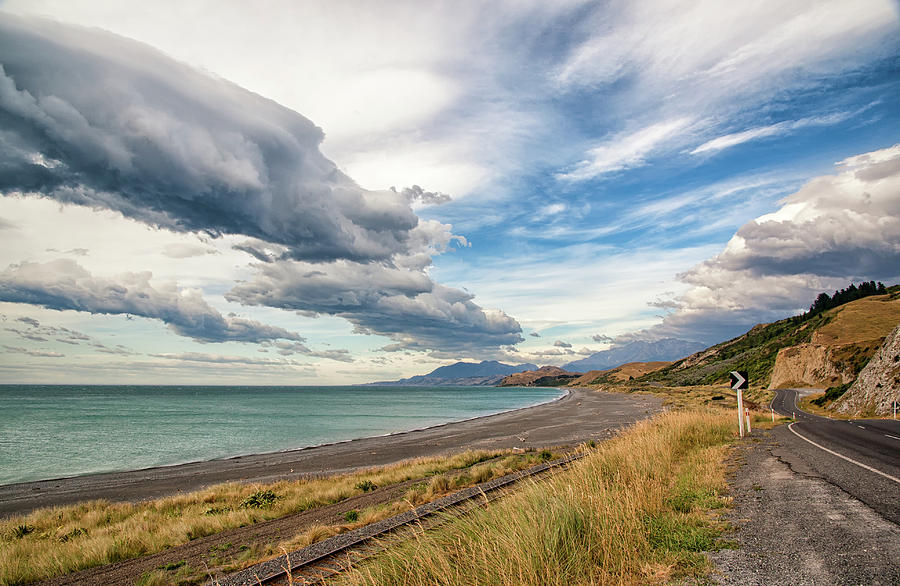 On The Road To Kaikoura Photograph by Célia Mendes Photography