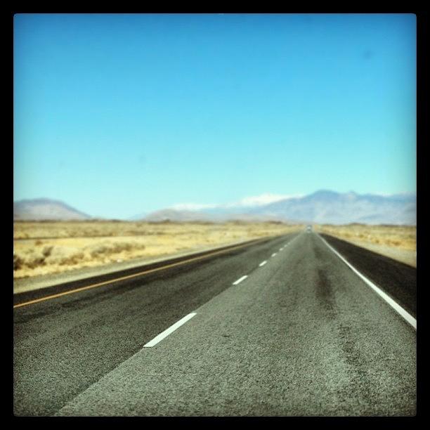 Mammoth Photograph - On The Road To #mammoth #ski #snow by Sydney Grossman
