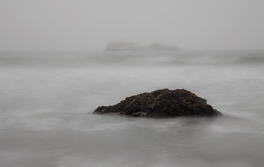 Ocean Photograph - On The Rocks by Mark Alder