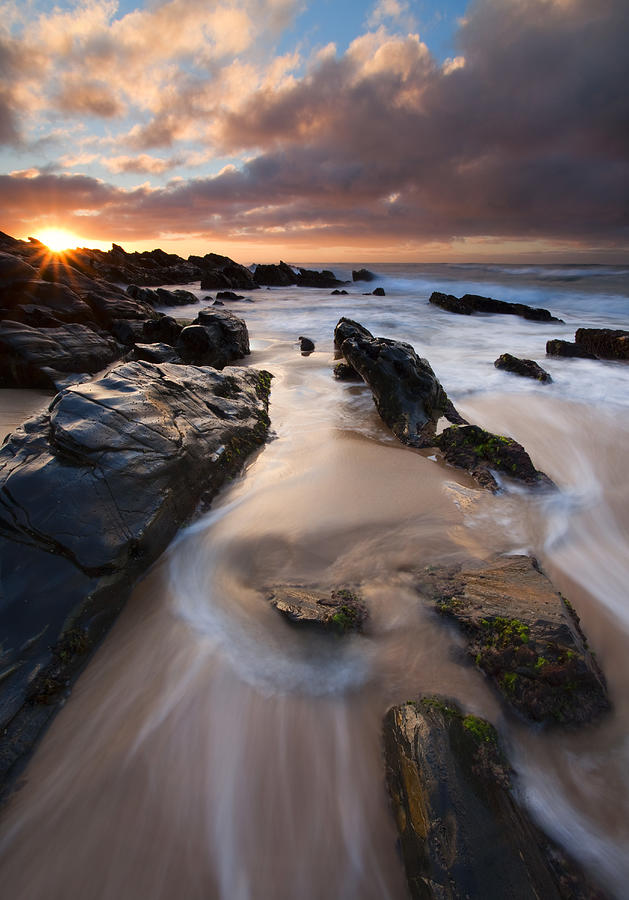 Beach Photograph - On the Rocks by Michael Dawson