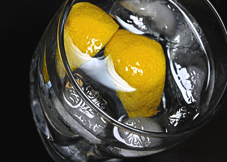 On the Rocks With Lemon Photograph by Diana Angstadt