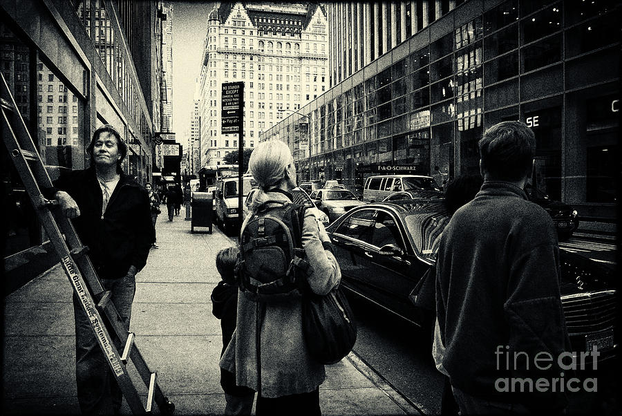 On the Streets of New York Photograph by Sabine Jacobs