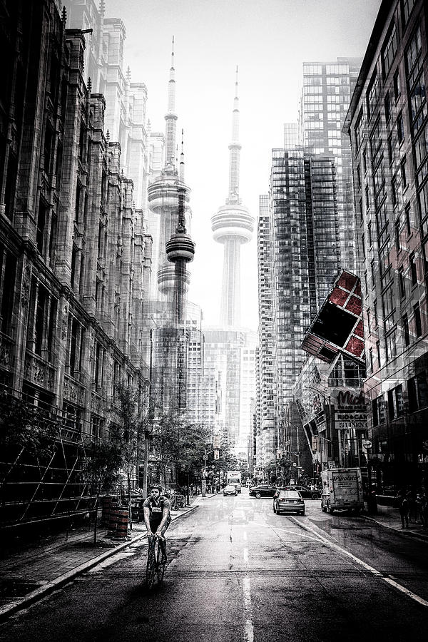 Street Photograph - On The Streets Of Toronto by Carmine Chiriac?