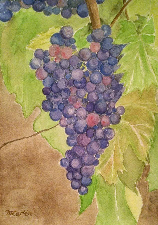 On the Vine Painting by M Carlen