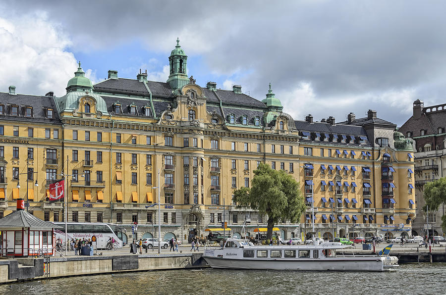 On the Waterfront Stockholm Sweden Photograph by Marianne Campolongo