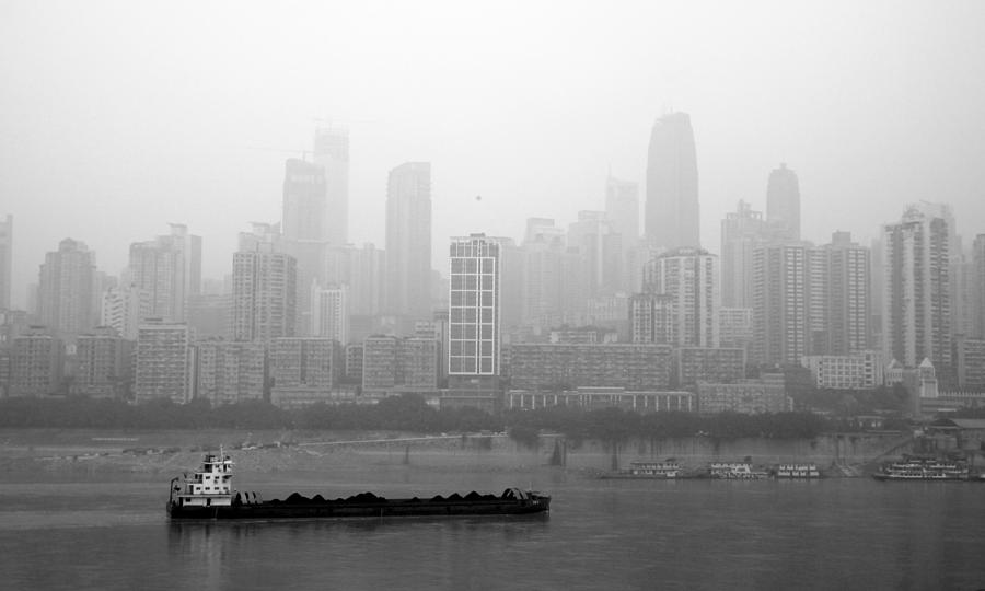 On The Yangtze River Photograph