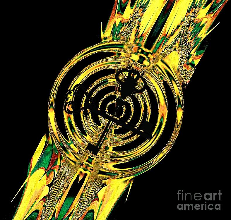 Watches Digital Art - On Time  by Cindy McClung
