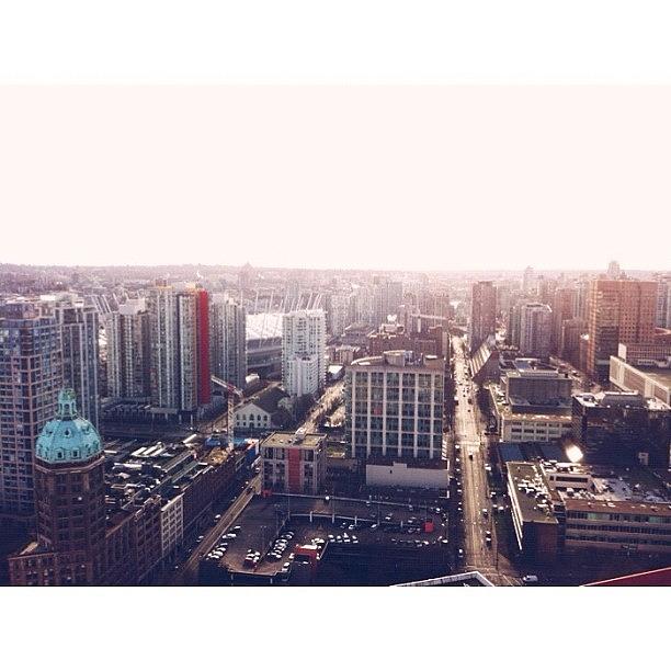 Skyline Photograph - On Top Of The World // #vancity by Stephanie Talbot