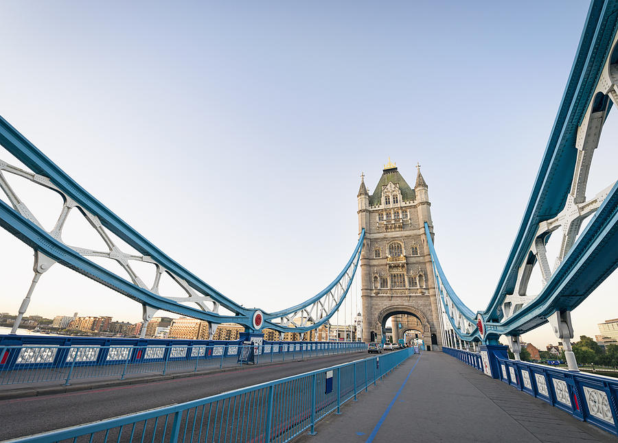 On Tower Bridge in London Photograph by Georgeclerk