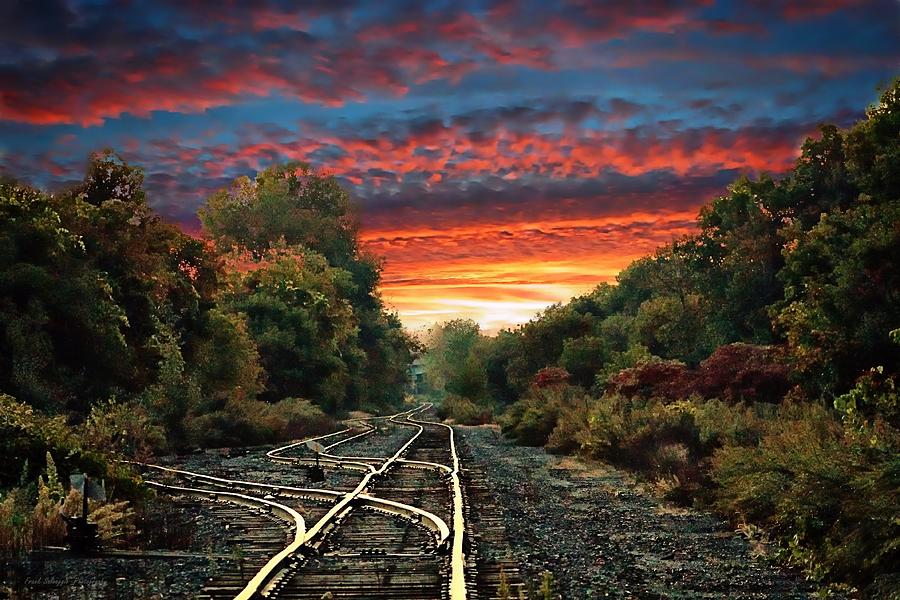 On Track Photograph by Frank Salvaggio - Fine Art America