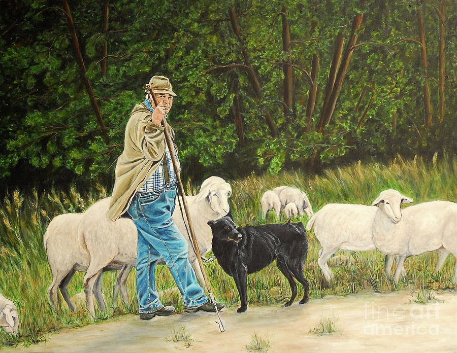 On Watch Painting by Bonnie Peacher