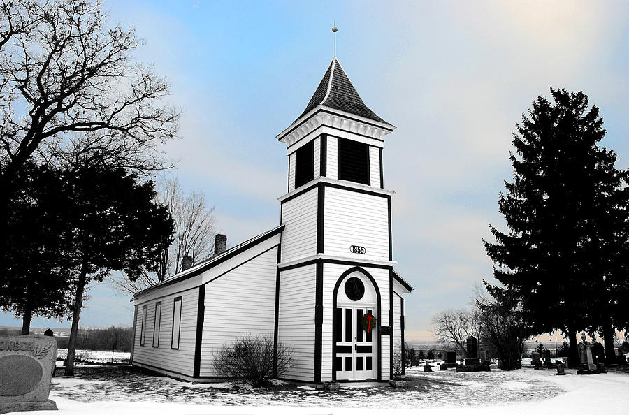 Once A Little Country Church Photograph by Janice Adomeit