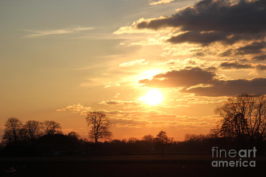 Once Upon A Time A Perfect Sunset Photograph by Four Hands Art