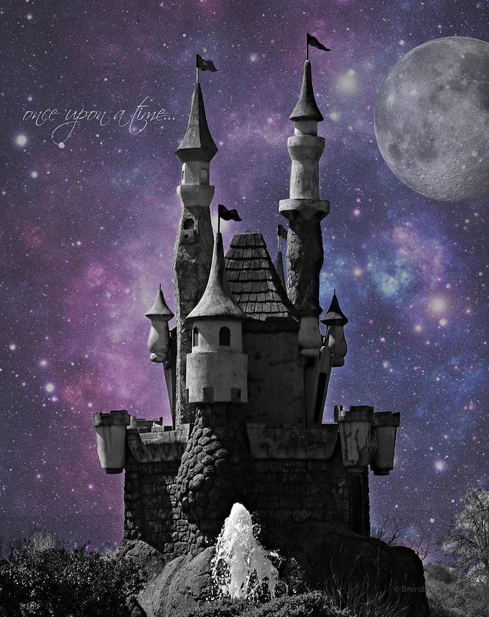 Castle Photograph - Once Upon a Time by Dark Whimsy