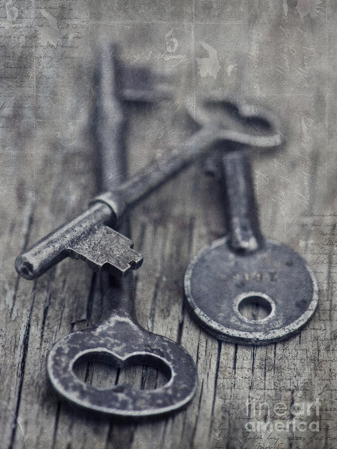 Key Photograph - Once Upon A Time There Was A Lock by Priska Wettstein