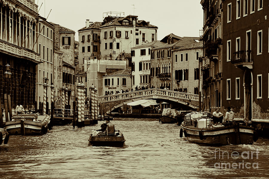 Once Upon Venice Photograph by Mariola Bitner