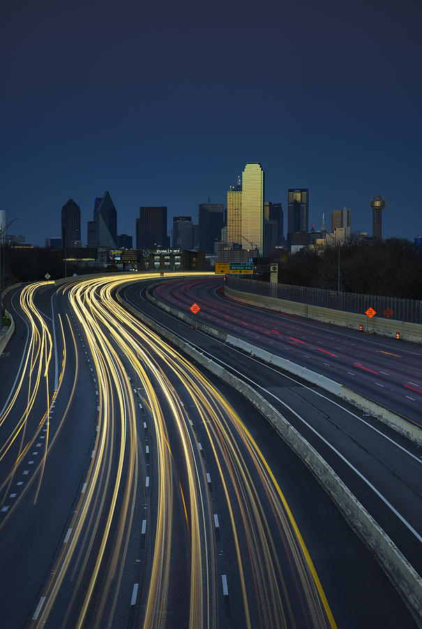 Oncoming Traffic Photograph by Rick Berk - Fine Art America
