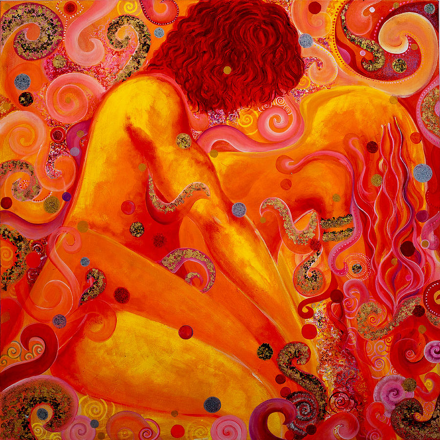 Lovers Painting - ONDE - Waves by Arianna Ruffinengo