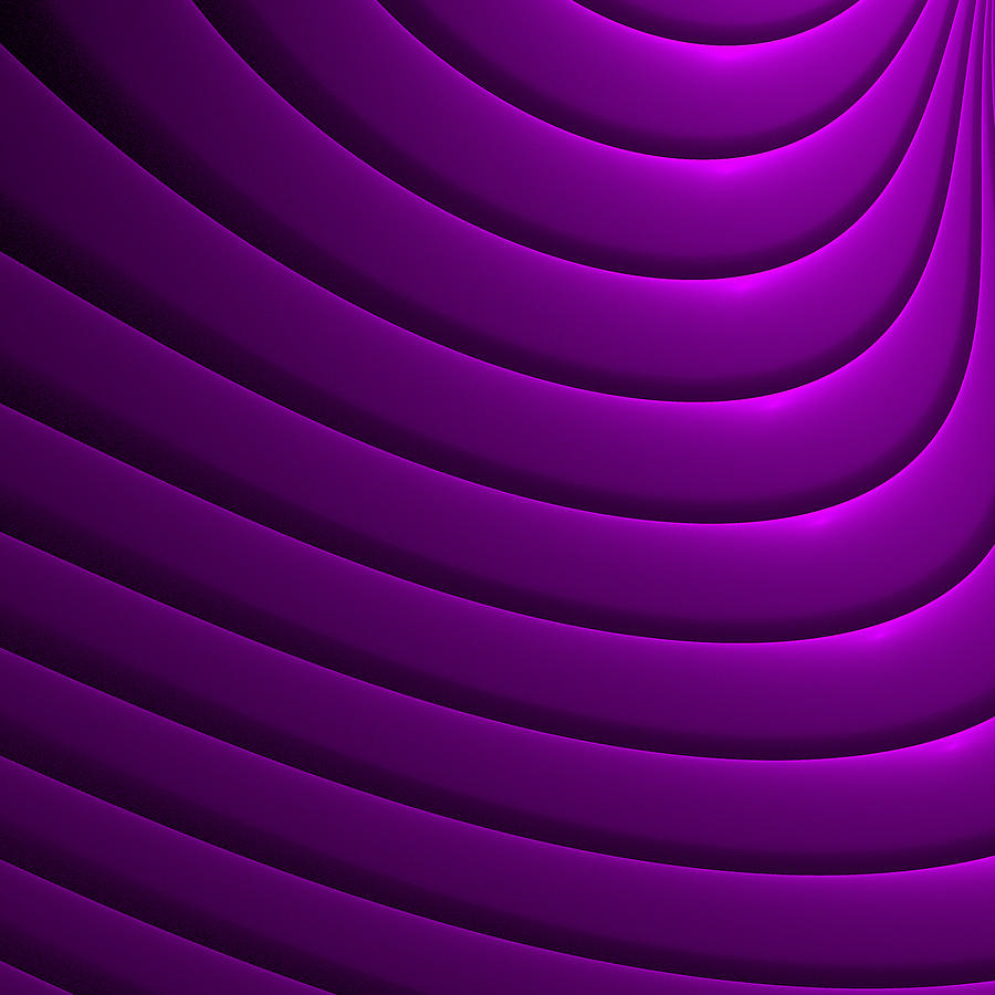 Curve Digital Art - Ondulation-01 by RochVanh  