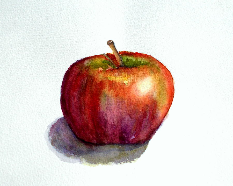 Fruit Painting - One a Day by Nicole Curreri