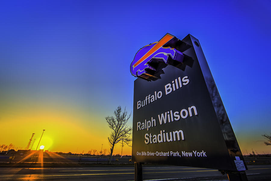 One Bills Drive Photograph by John Angelo Lattanzio
