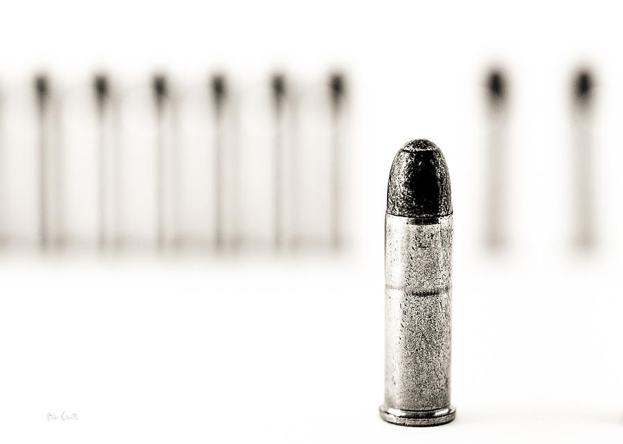 Abstract Photograph - One Bullet by Bob Orsillo