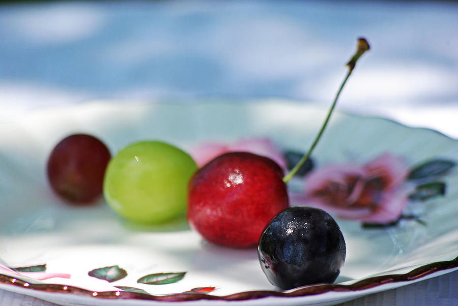 Fruit Photograph - One Doesnt Belong by Robyn Stacey