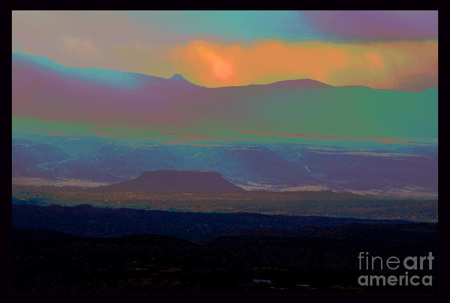 Mountain Photograph - One Enchanted Evening by Susanne Still