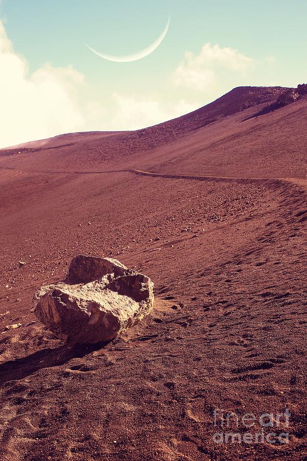 One Fine Day on the Red Planet Photograph by Edward Fielding