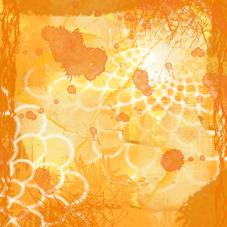 Goldfish Digital Art - One Fish Two Fish by Lisa Noneman