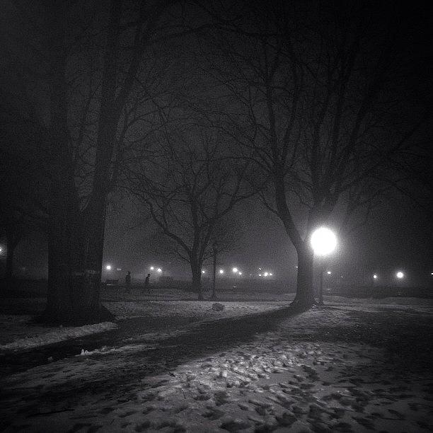 One Foggy Night Photograph by Dexter Ruiz
