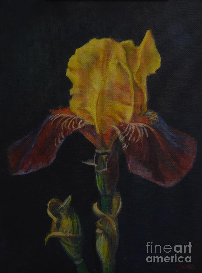 Flower Painting - One For You by Jana Baker Flower Painting - One For You by Jana Baker