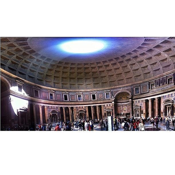 Instagrammers Photograph - One More To Pantheon  Over View by Moshe Biton