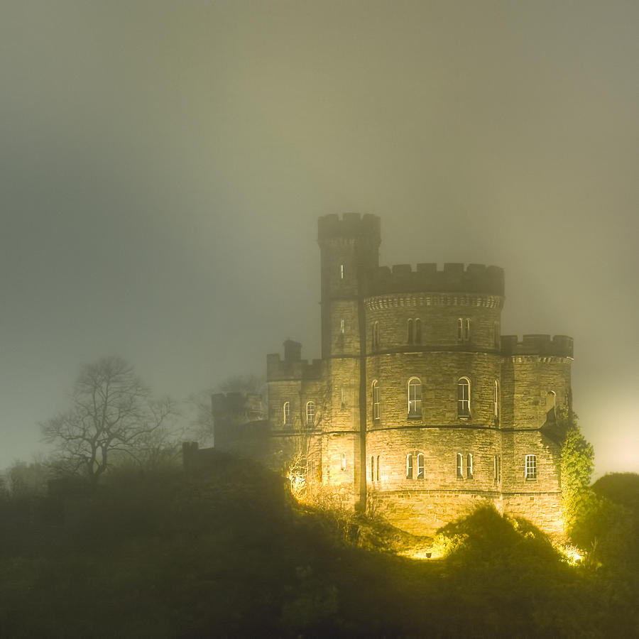 Castle Photograph - One Mysterious Night On Calton Hill by Mark Tisdale