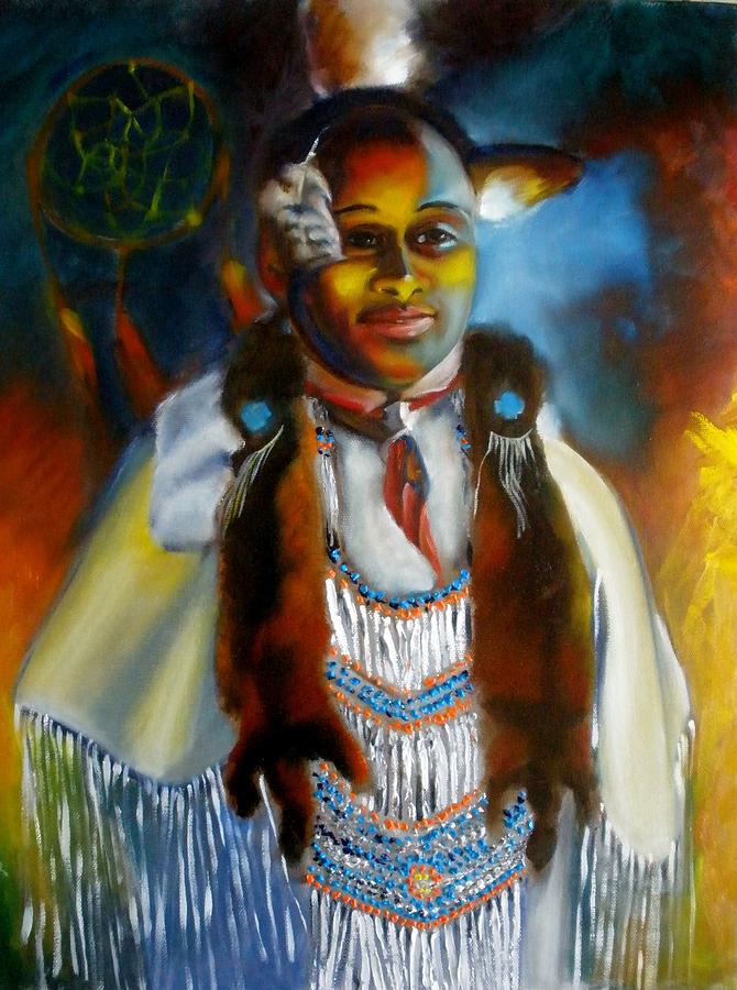 One Nation Many Colors Painting by Kaytee Esser