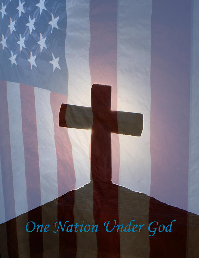 One Nation Under God Digital Art by Ernest Echols