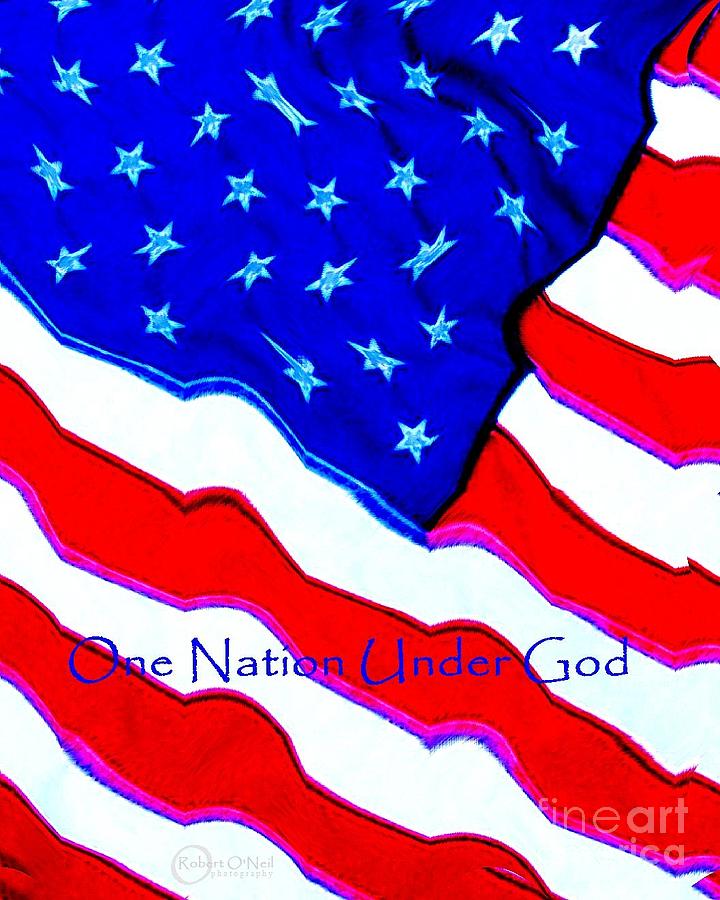 One Nation Under God Photograph by Robert ONeil