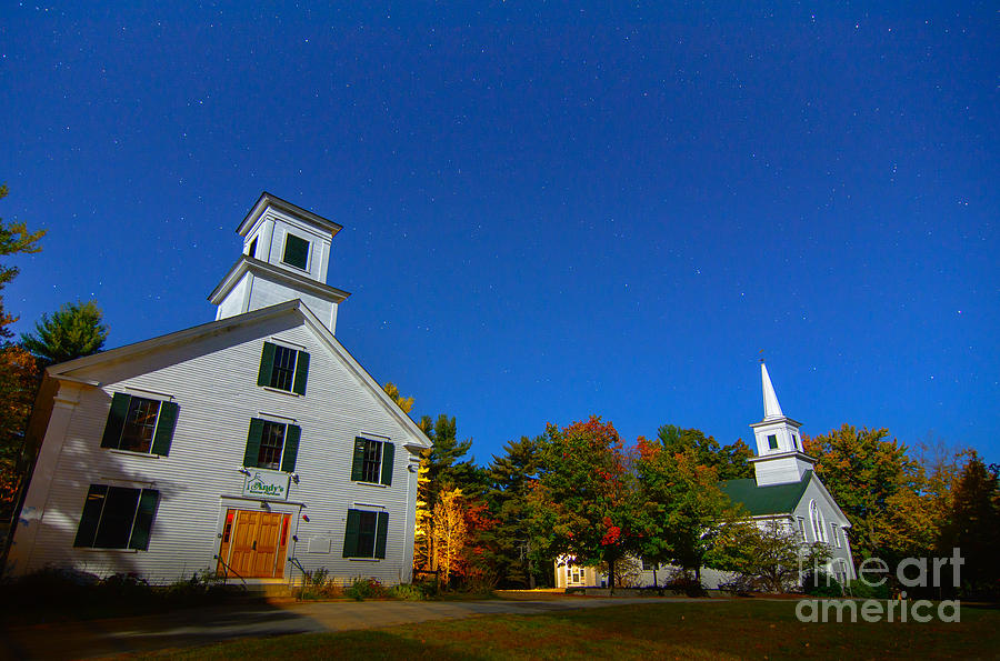 One Night In Wilton New Hampshire Photograph by Scott Thorp - Pixels