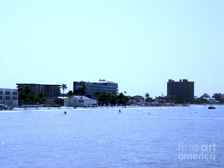One of days in Fort Myers Beach Photograph by Oksana Semenchenko