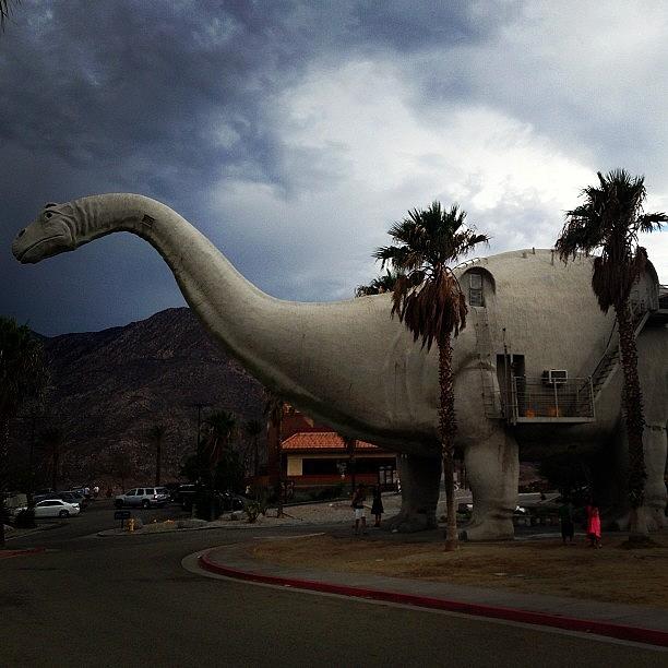 One Of The Cabazon Dinosaurs Photograph by Alex Snay