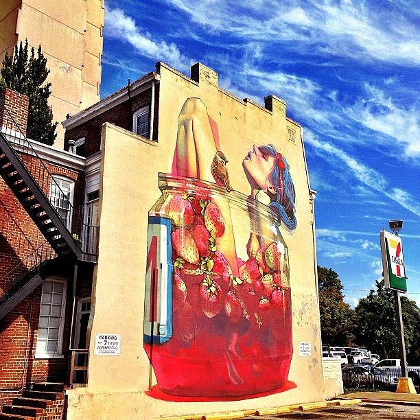 Rva Photograph - One Of The New #rva Murals. Closest One by Clifford Drake