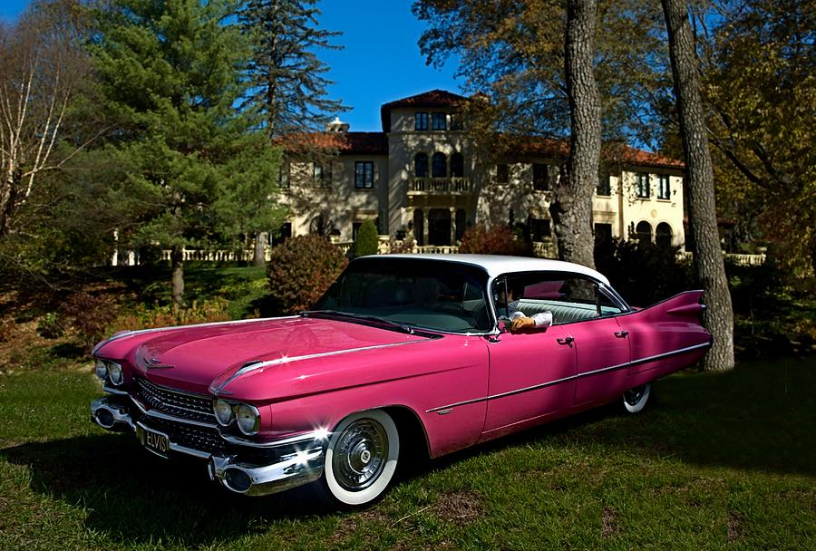 One Pink Cadillac Photograph by Tim McCullough