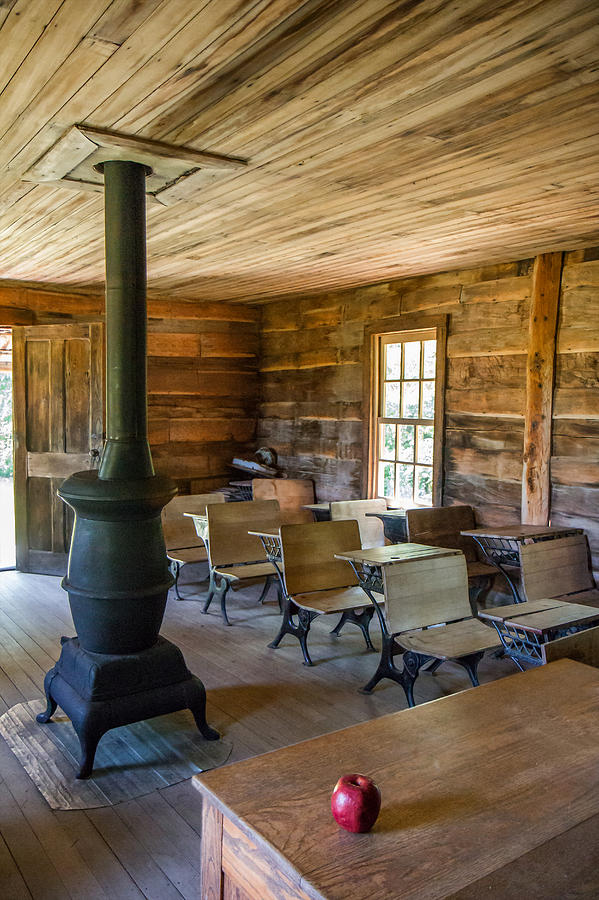 One Room Schoolhouse Photograph by Mary Almond