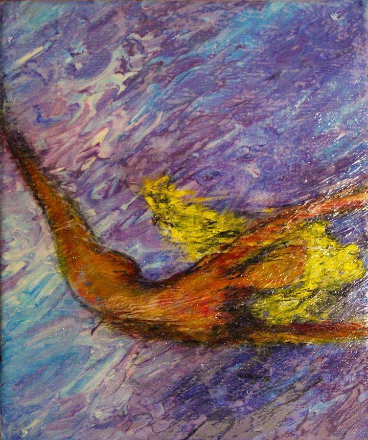One Series 12 - Mermaid Blues Painting by Will Felix