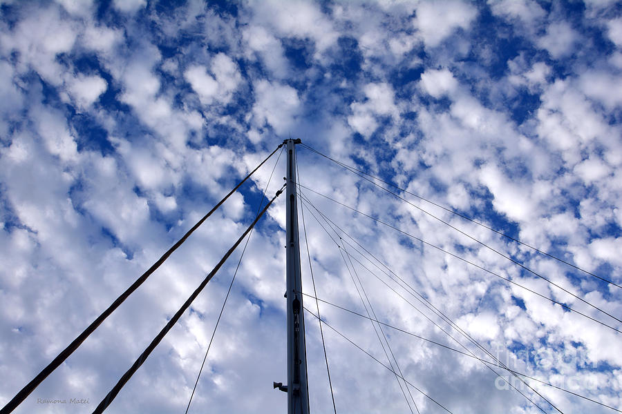 One ship mast Photograph by Ramona Matei
