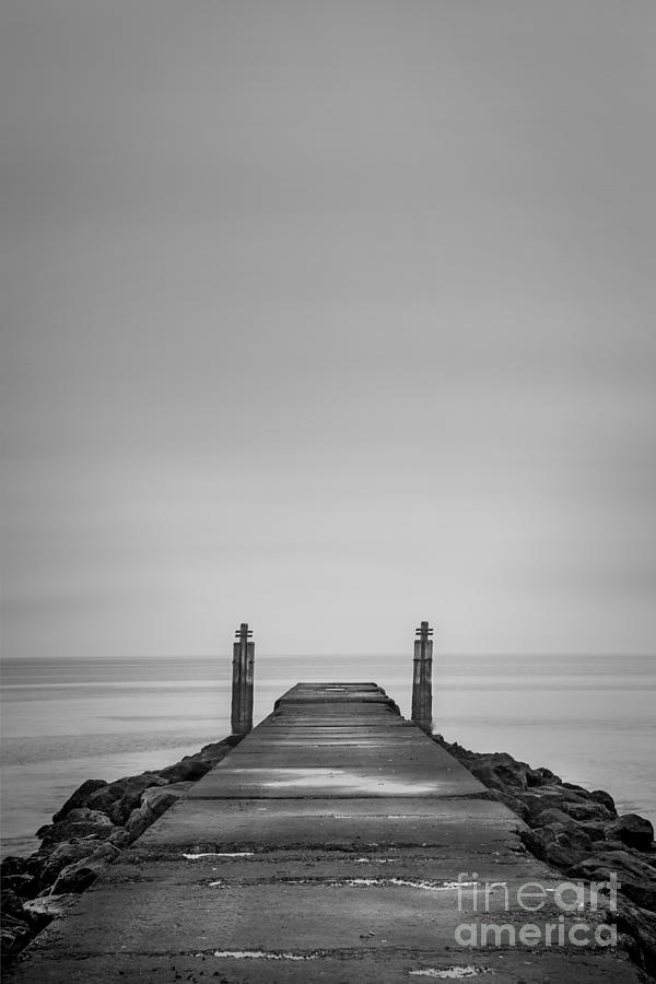 Pier Photograph - One Step Closer by Evelina Kremsdorf