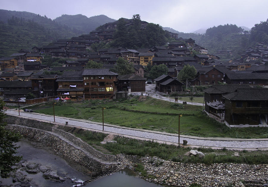 Landscape Photograph - One Thousand Houses Village by Qing 