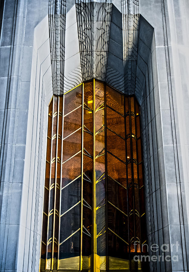 One Wall Street Entrance Photograph by James Aiken