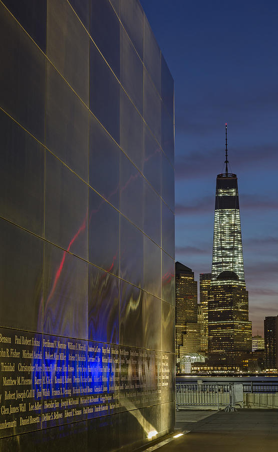 One World Trade Center At Dawn Photograph by Susan Candelario